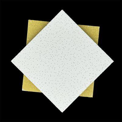 Système de plafond en fibres minérales texturées - Compatible avec la grille T et la suspension cachée