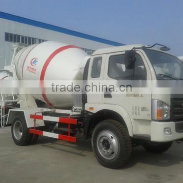 2015 high performance LHD or RHD Foton cement mixer,4m3 mini truck concrete mixer