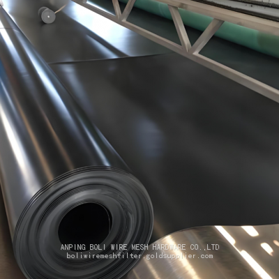 1.5mm Thick UV-resistant Geomembrane High Strength Waterproof Membrane for Dam and Canal Lining BOLI