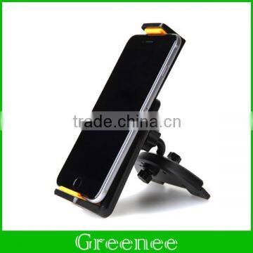 One Touch Installation CD Slot Smartphone Car Mount Holder Cradle for iPhone