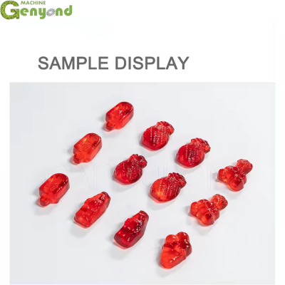 High Quality Industrial Candy Jelly Candy Making Machine Gummy Bear Making Machine / Soft Candy Process Production Line