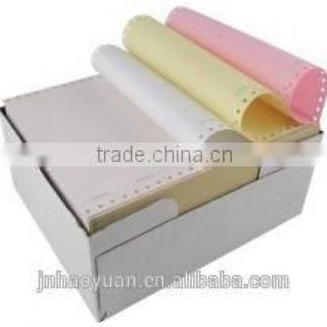 ncr carbonless paper pressure sensitive paper computer listing paper