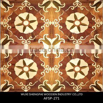 waterproof fireproof art parquet wood laminated wood flooring /HDF art parquet flooring