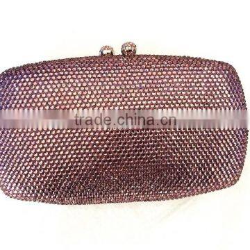 New arrival China Wholesale clutch style crystal material rhinestone crystal clutch bags