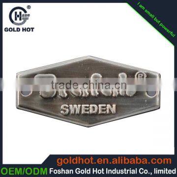 perfect design low price metal embossed logo name plate and sign                        
                                                Quality Choice