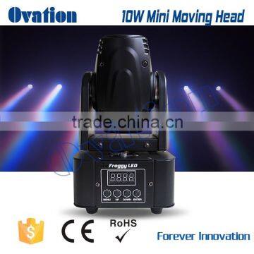 Wholesale 10W RGBW 4in1 Froggy LED Moving Head Stage DJ LED Light photo-2