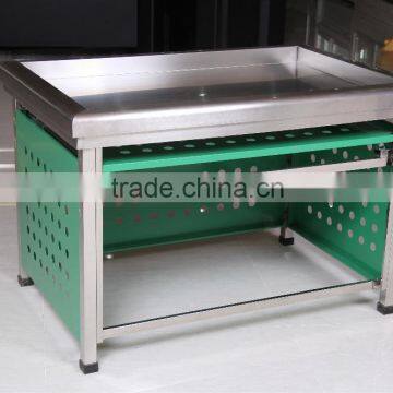 APEX Angle Adjustable Supermarket Display Shelves for Vegetable photo-3