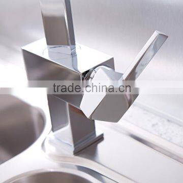 No.K001D Desk Mounted Chrome Palting Kitchen Faucet, Brass Upc 61-9 Nsf Kitchen Faucet photo-3