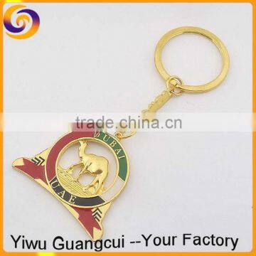 Dubai UAE camel characteristic tourist souvenirs key ring keychain