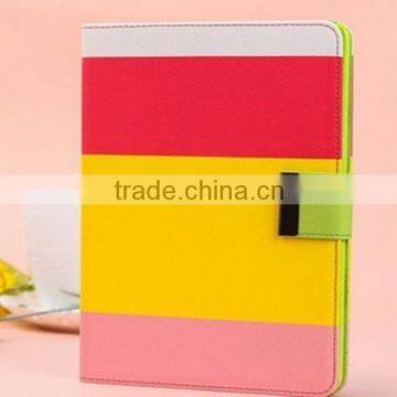 HOt Sale For iPad Mini 2 Leather Case,PU Leather Wallet Case For iPad Mini 2