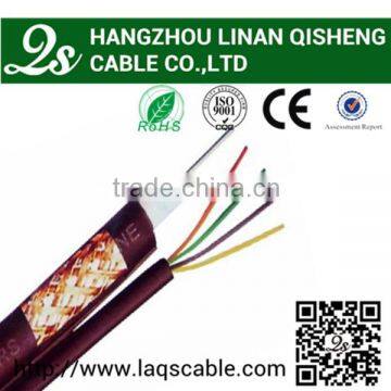 Qisheng cable cctv camera with rj45 cable CE ISO RoHS ETL SGS approved factory outlet