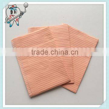 Hot sale! China supply Orange dental bib