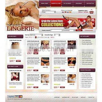 Lingerie Ecommerce Website Design And Web Development