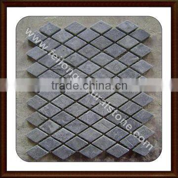 stone mosaic tile with mesh-back