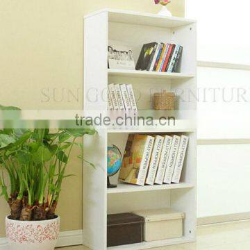 Modern wood shop display book racks/ library bookshelf (SZ-FCB379)