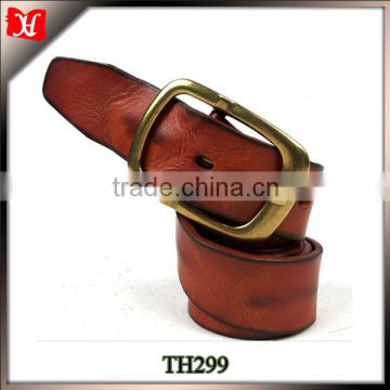 Leather belt buyers favorite vintage men leather belt