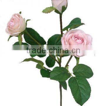 High Quality Silk Flowers, High Quality Artificial Rose, 60cmH Real Touch Rose Spray