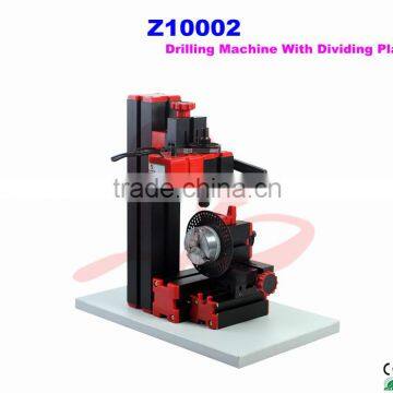 By using dividing plate, can drill the round workpiece equally Drilling Machine With Dividing Plate metal lathe