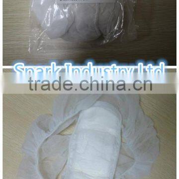 Medical disposable women underwear with sanitary pad/women underwear sanitary napkin/disposable underwear menstruation