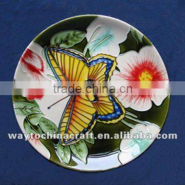 Decorative Ceramic saucer for household articles