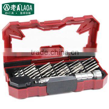 LAOA 25 in 1 High Precise Screwdriver Set for Repair Cellphone Clock Laptop photo-4