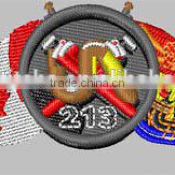 Beautiful canada flag designs custom embroidery patch for jackets