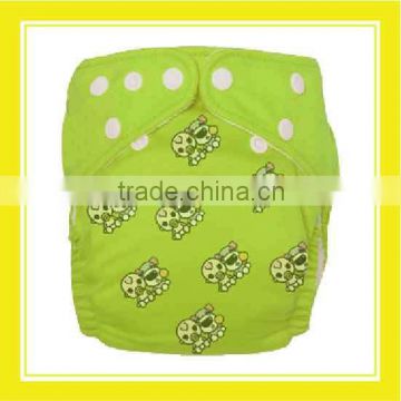 Hot Promotion Product Bros Babejack & Schaunzer Waterproof Green Snaps Fit Well Reuseable Diaper