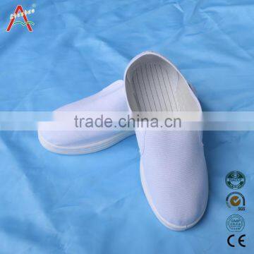 Fashioned Canvas/PU Esd Safety Shoes for Cleanroom for Pormontional photo-2