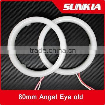 Auto Guide led Light Ring 5630 smd 80mm Angel Eyes Ring 12v DC led angel eyes for Headlight with 2 drivers