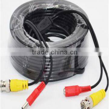 100FT 4.5MM diameter Video and Power DVR CCTV Security Surveillance Camera BNC Cable + RCA Plug(50M Cable)