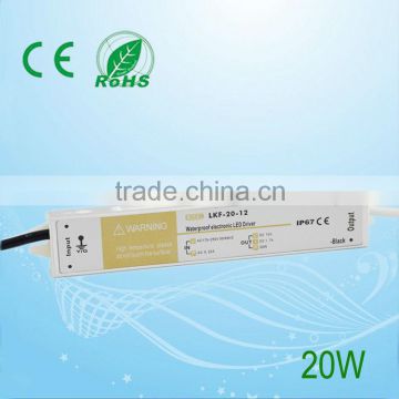 20W 12V lightweight switch mode variable voltage power supplies