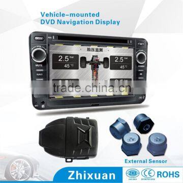 GPS/DVD Wireless Internal Pressure Sensor Tire Pressure Monitoring System TPMS photo-2
