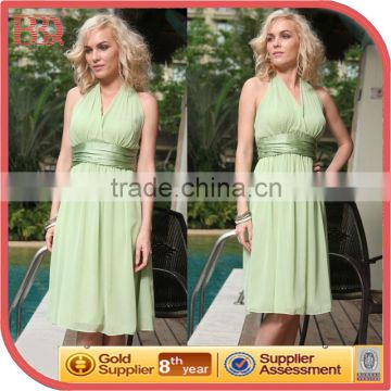 Wholesale Green Chiffon Dress For Kaftan Ladies