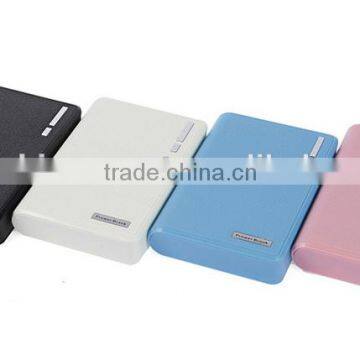 Fast charging travel wallet portable 8000mah mobile power bank