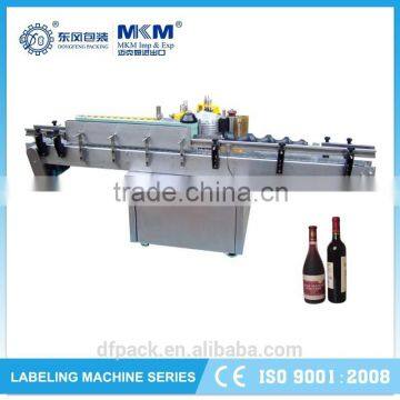 Fully automatic wet glue wine labeling machine made in china WGL-2