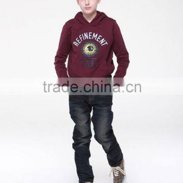 China Export Children Clothing Boys Hoodies Sweatershirt 100 Cotton Boys Pullover Hoodies Custom Embroidered Hoodies