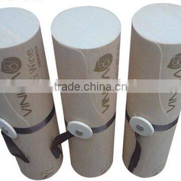 High quality birch veneer material one bottle wooden wine box                        
                                                Quality Choice