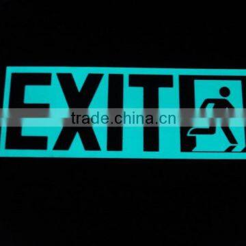 luminescent sign