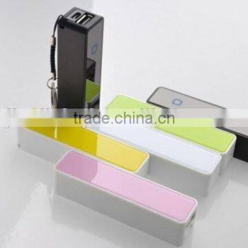 2015 hot selling OEM mini portable 3000mah power bank for mobile phone