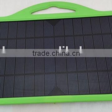 Thin film 8 Watts flexible solar charger, flexible solar panel, solar pack for mobile phone