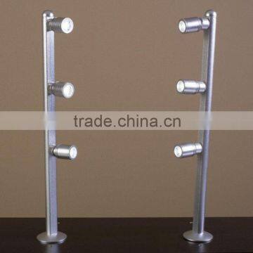 AC100-240V Sliver/Black 3*1W Led Jewelry Cabinet Light photo-3