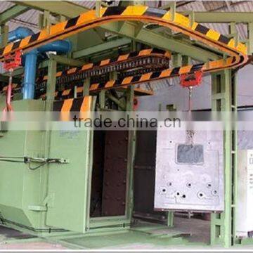 1High quality catenary stepping type shot blasting machine