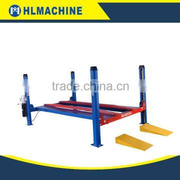 four post car lift Rated 3500kg automobile lift