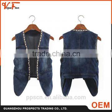 Chinese Wholesale factory supplier New arrival dark blue woman denim jeans wholesale