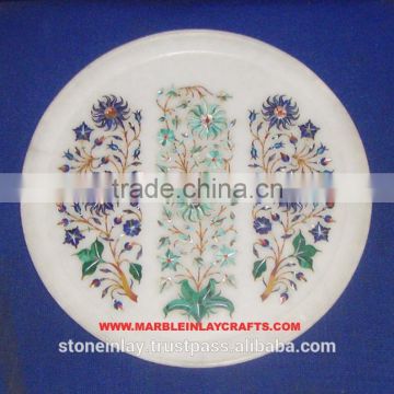 Marble Pietra Dura Plate