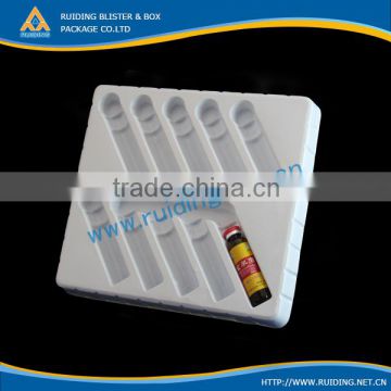 plastic disposable blister tray packaging for bottle