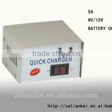 5A external smart lead acid battery charger