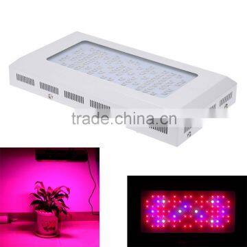 EU/UK/US/AU Plug AC85-265V 240W Blue Red White LED Plants Grow Light Hydroponic Lamp Square with Cooling Fan for Plant Growth