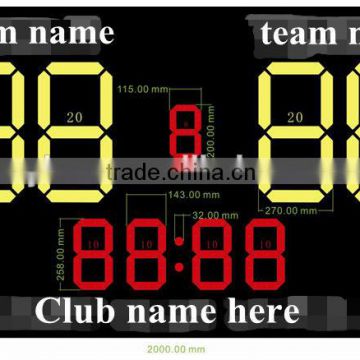 led football substitute board, soccer substitution board led scoreboard