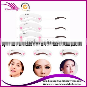 2014 new Eyebrow Extension Stencil,eyebrow hair filler tools